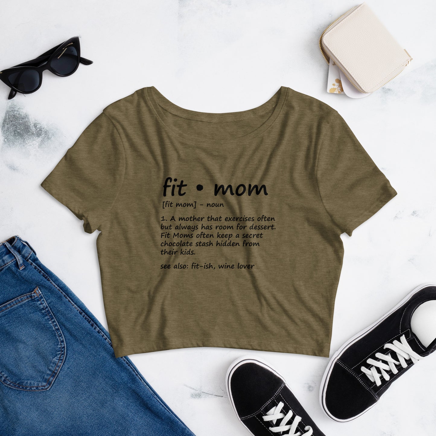 Fit-Mom Definition Crop Top