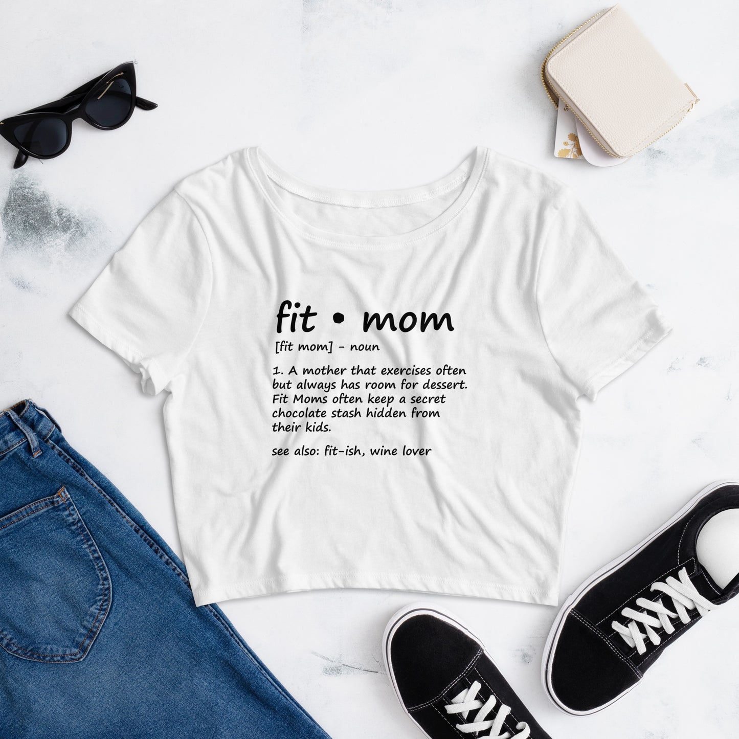 Fit-Mom Definition Crop Top